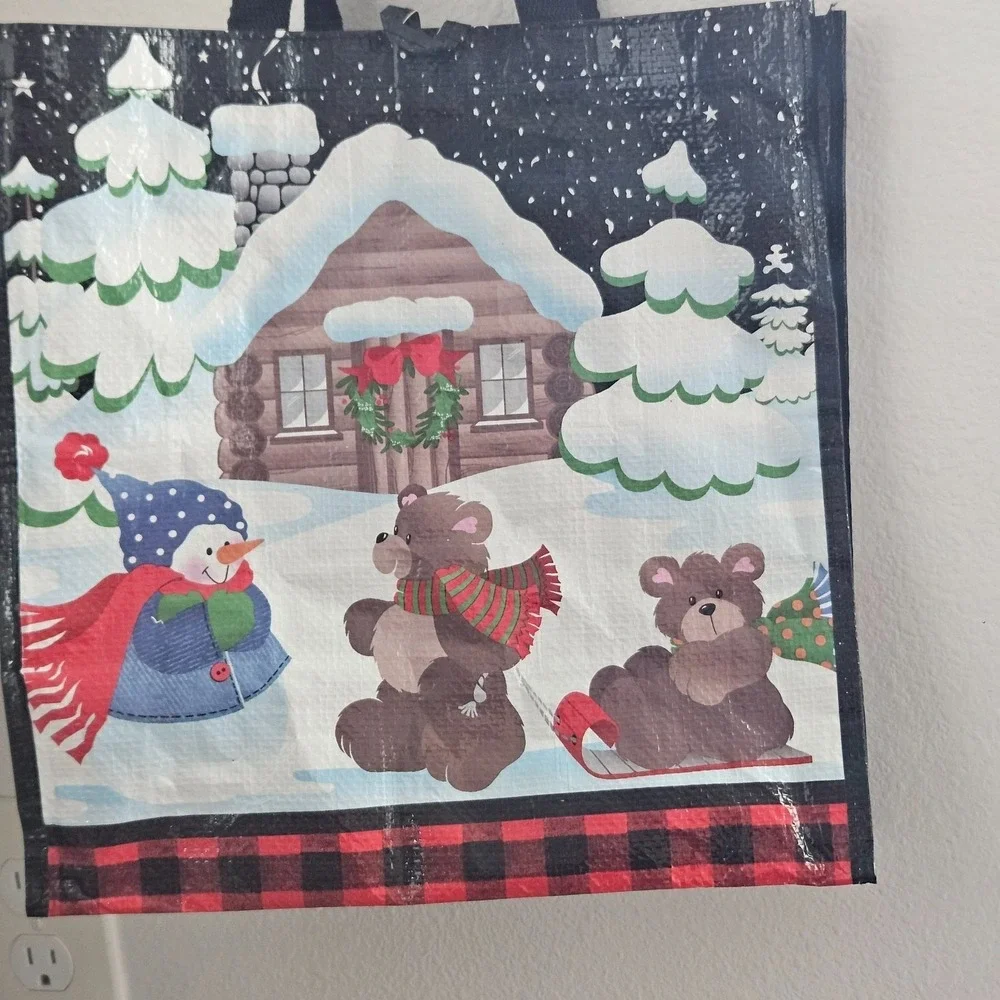 2007 Patty Reed InstaTotes Reusable Shopping Bag HSL-158 cabin‎ in the woods